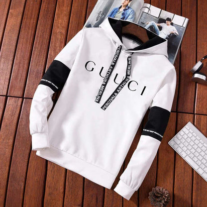 2024 Mens Tracksuit Casual Hooded Sweatshirt Jogging Sport Street Clothing