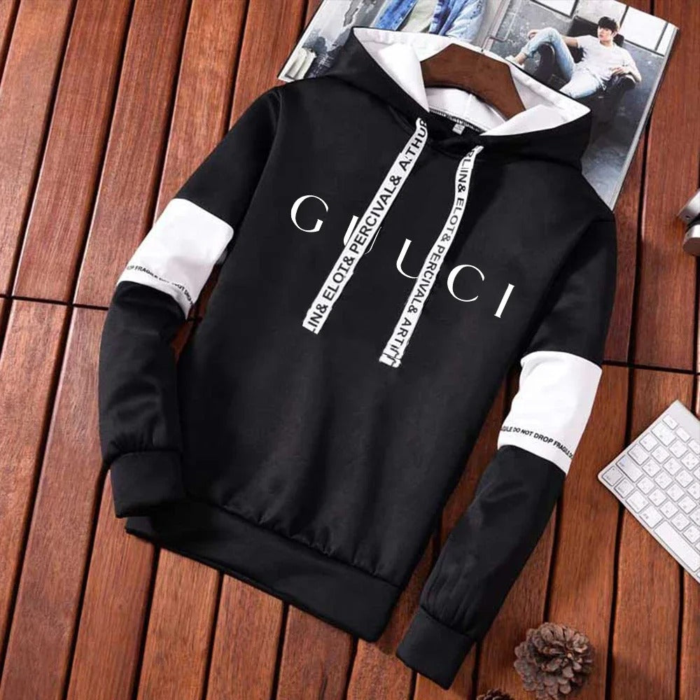 2024 Mens Tracksuit Casual Hooded Sweatshirt Jogging Sport Street Clothing